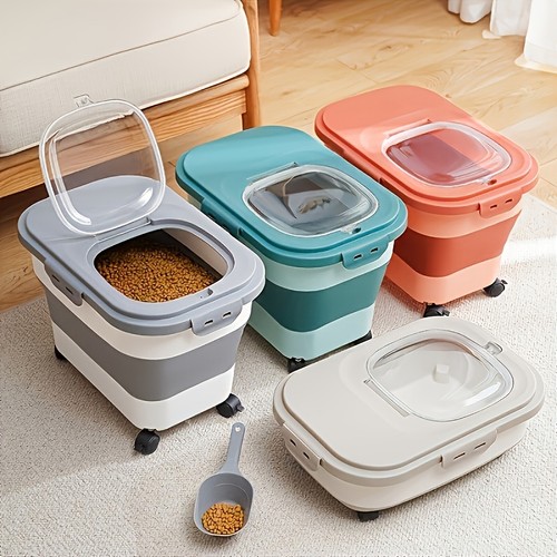 Foldable pet food - foldable,