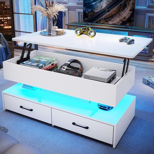 Lift top coffee table with - 40",