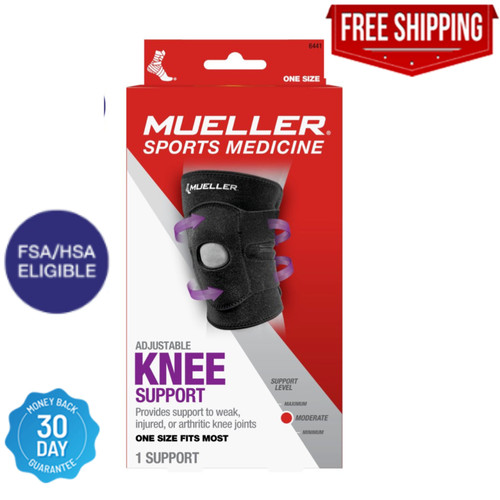 Mueller adjustable knee brace - knee,