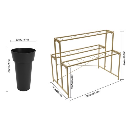 Flower display stand - stand, 12