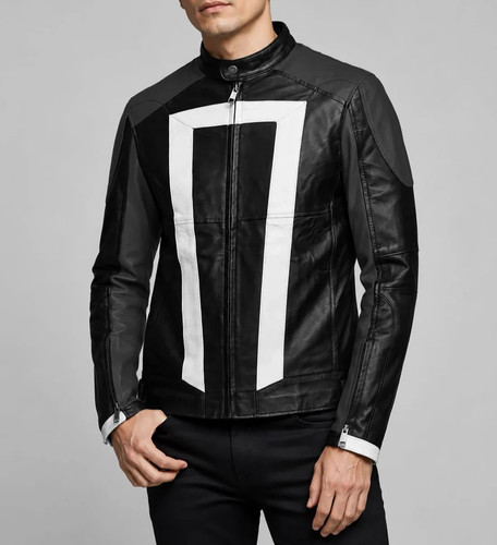 Men black genuine leather - genuine,
