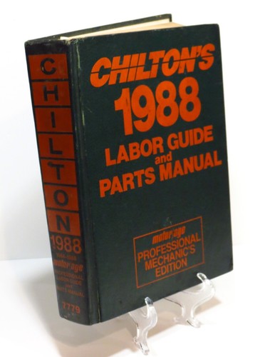 Chilton 1988 motor - chilton's,