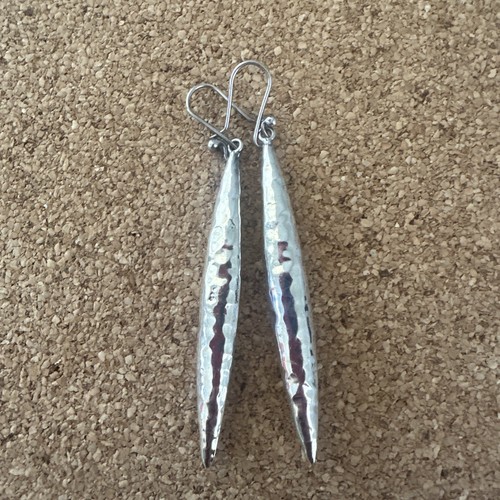 Sterling silver 925 elongated - 925,