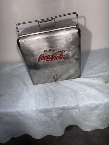 Vintage embossed coca cola - embossed,