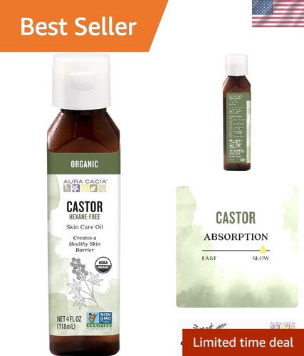 Organic castor skin care oil - castor,
