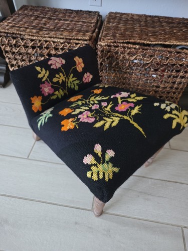 Vintage needlepoint - vintage,