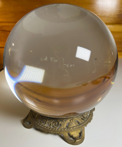 Large antique scrying - 8",