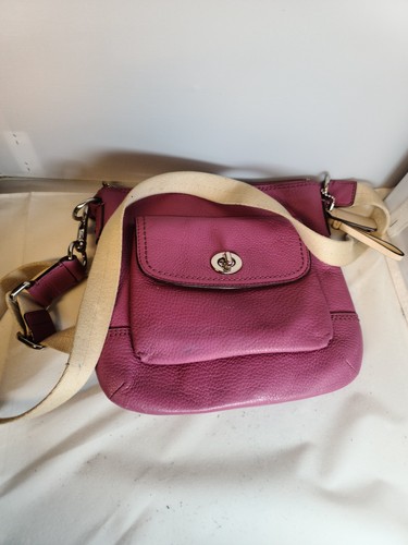 Used bright pink leather - pink,