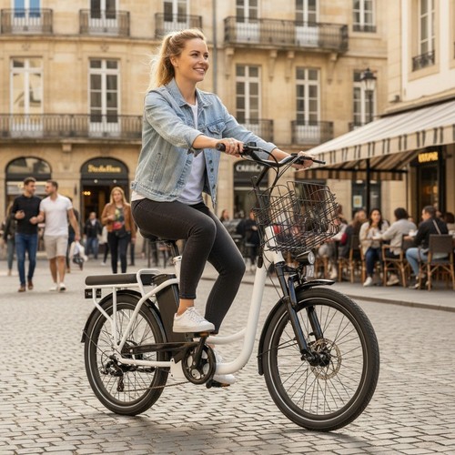 Electric scooter with built - electric,