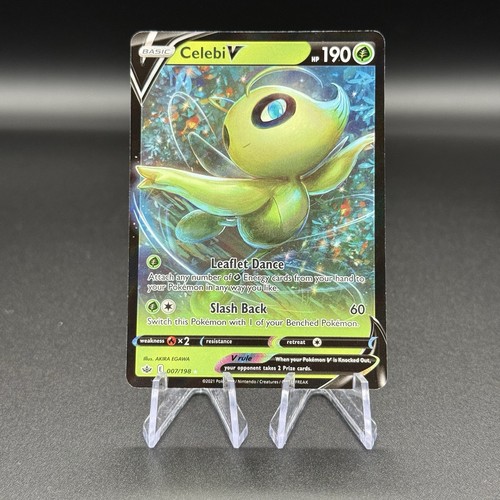 Celebi 007 198 holo rare - celebi, v