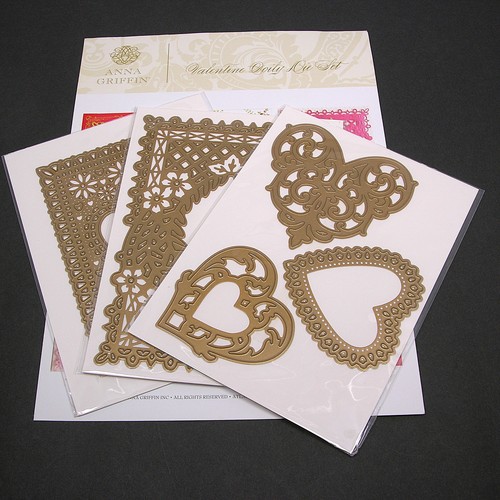 Anna griffin valentine doily - anna,