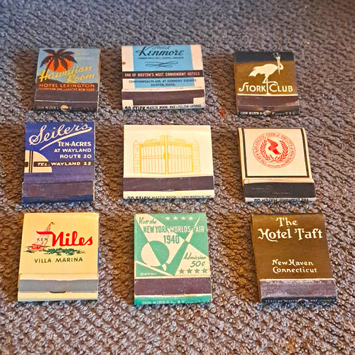 Lot vintage hotel - lot, of