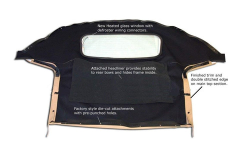 Mazda miata convertible top - convertible, w/