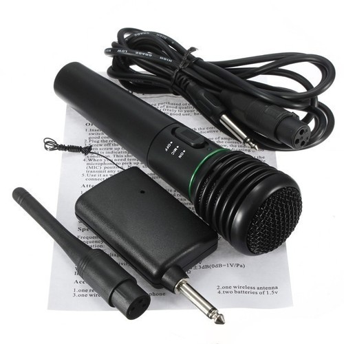 Microphone wireless wired 2in1 - wireless/wired,