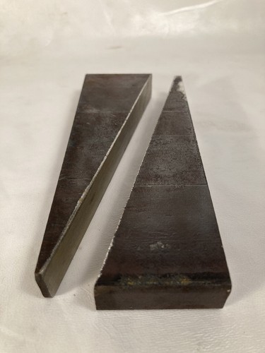 Steel gussets lot - 1-3/4"x6",