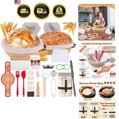 Sourdough starter kit bread - sourdough, kit,