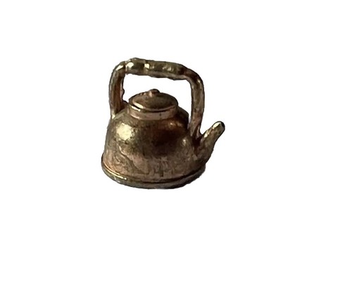 Vintage miniature copper tea - copper,