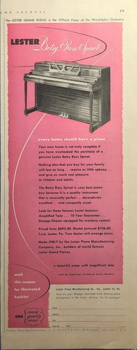 Lester piano manufacturing - lester,