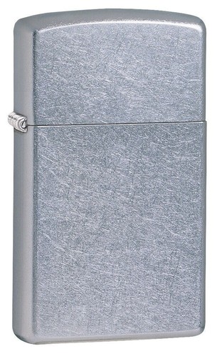 Zippo slim street chrome 1607 - chrome,