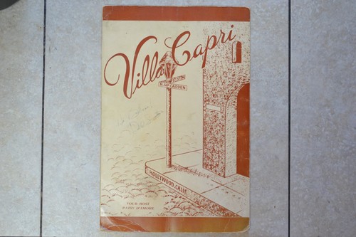 Vintage frank sinatra - sinatra, signed