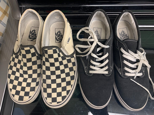 Pair lot vans off the - vans,