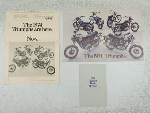 1974 triumph dealer - triumph,