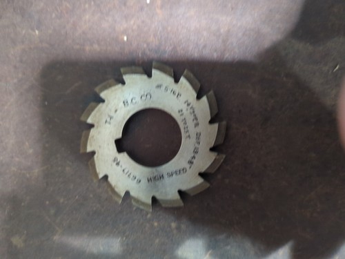 Hss form relieved milling - relieved,