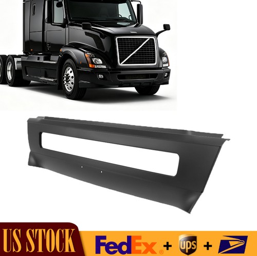 Abs black central front bumper - abs,