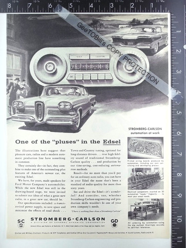 1958 for stromberg carlson - 1958,