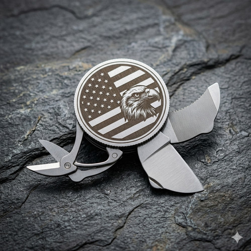 Patriotic flag eagle - us,