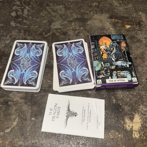 Dragon tarot deck terry - deck, by