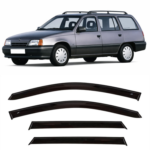 Window visors rain guards fit - rain,