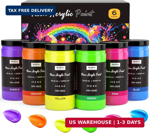 Nicpro colors fluorescent - nicpro,