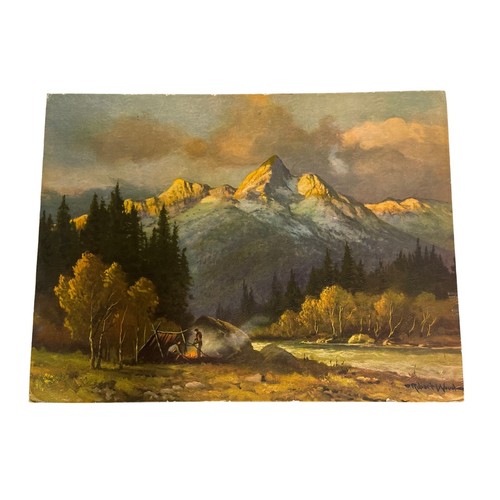 Vtg 16x12 robert wood - vtg,