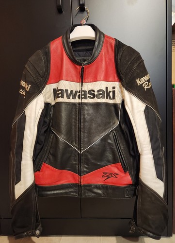Vintage red kawasaki racing - vintage,