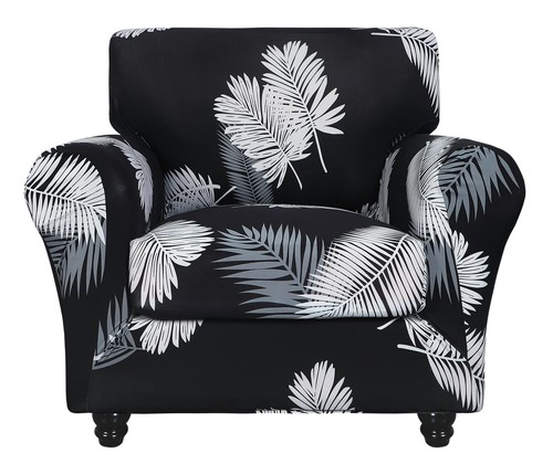 Floral stretch armchair - stretch,