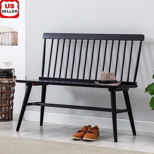 Farmhouse wooden bench - wooden,