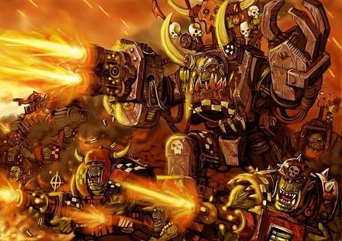 Pick one space - orks, bits
