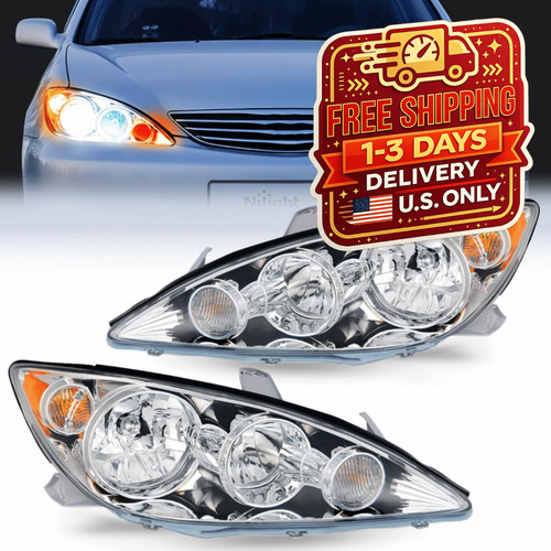 Chrome headlights assembly for - chrome,