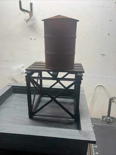 Scale water tower diorama - scale,