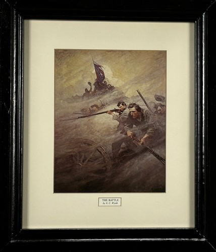 Wyeth the battle print - wyeth,