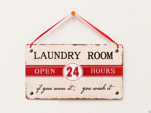 Laundry room open - laundry, hours"