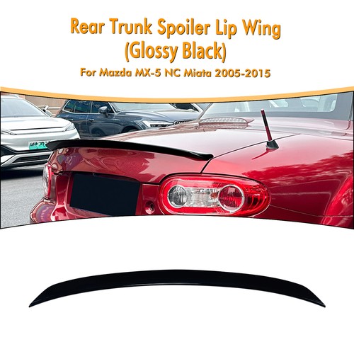 Rear trunk spoiler wing - trunk, kit