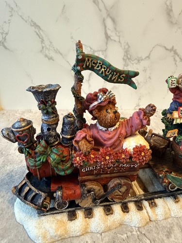 Boyds bears christmas train - christmas,