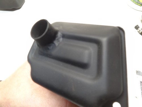 High flow dual - port, muffler