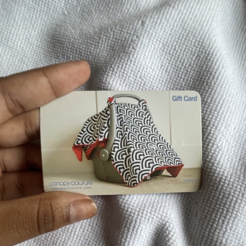 Canopy couture gift - $50, card