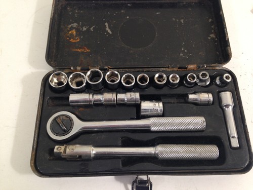 Vtg drive socket set - 1/4",