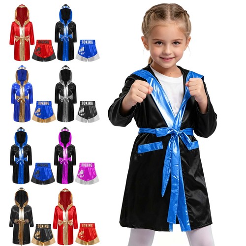 Kids boxing outfits satin - kids,