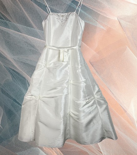Mary bridal white - bridal, satin