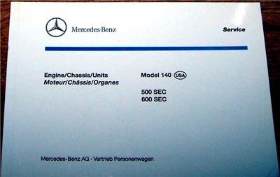 Mercedes 500 sec - 600,